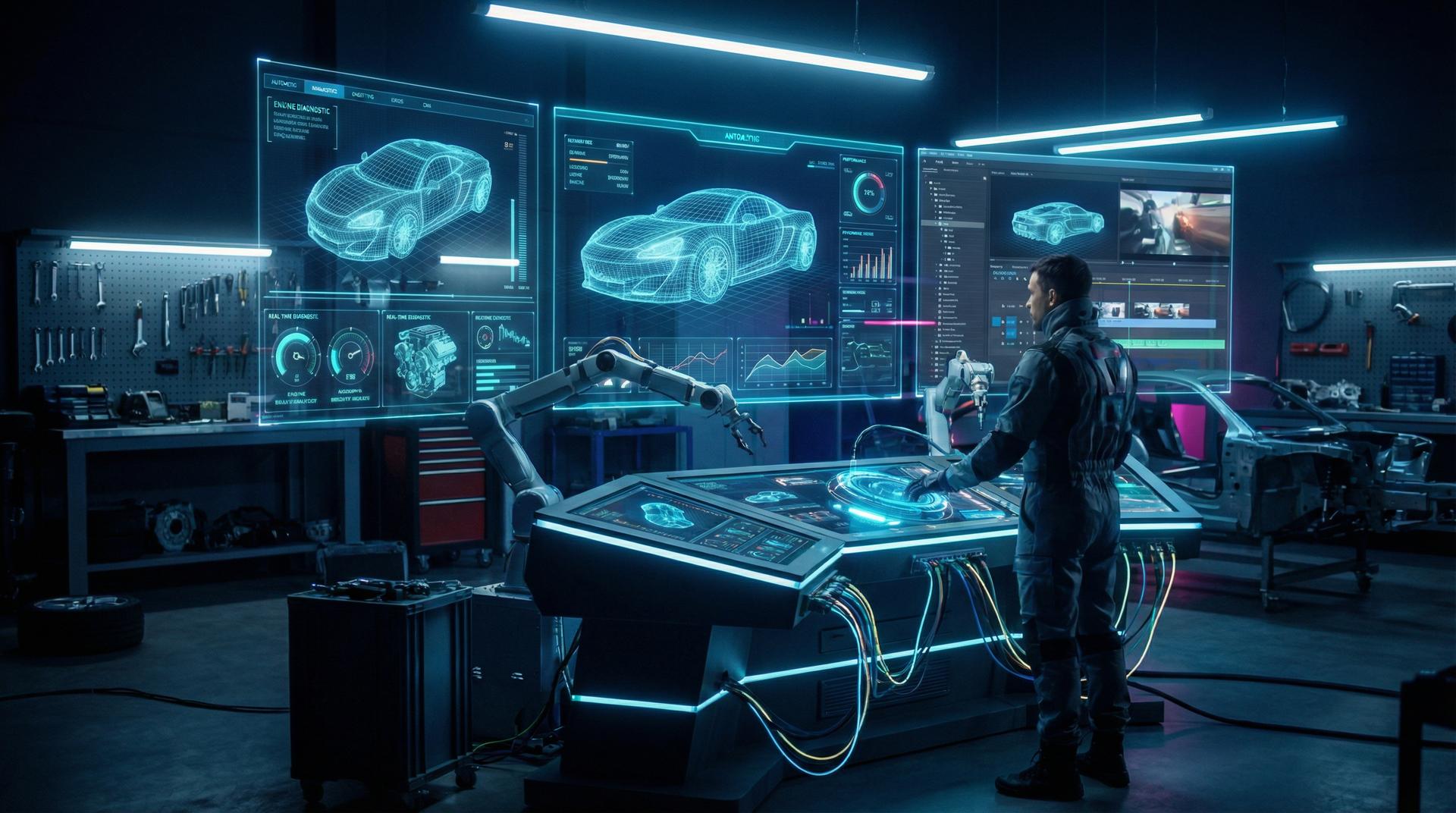 51动漫 AI修车视频工作室